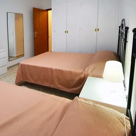 شقة Sea View Apartment, Terrace. Beach At 200 Mtm لوس كريستيانوس